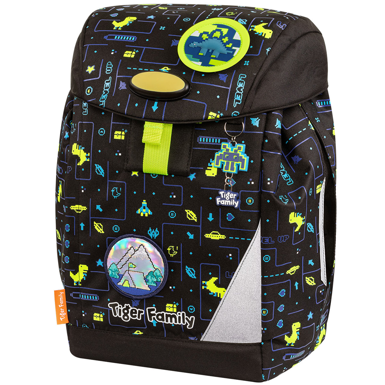 7-sans-Tiger-Family-Schulranzen-fuer-Jungen-Schulrucksack-Game-Level-up-Dino-schwarz-2778102119-Vorschulrucksack-lafueliki