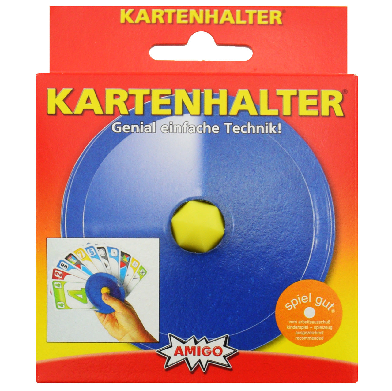 AMIGO-Spielkartenhalter-fuer-Karten-blau-04921-ovp-halter-lafueliki