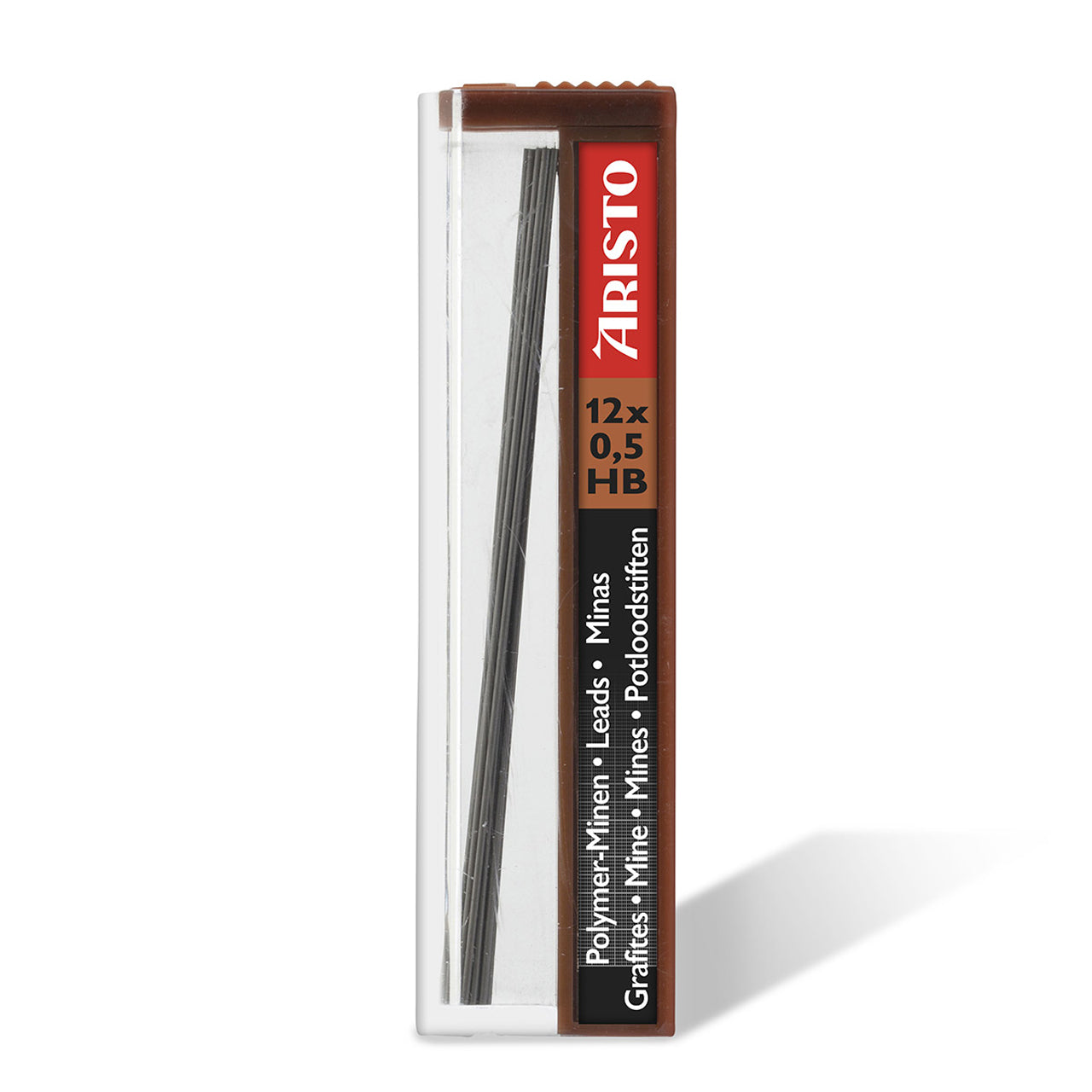 ARISTO-Druckbleistiftminen-Hi-Polymer-fuer-Feinminenbleistift-05-mm-AR86508-ovp-lafueliki