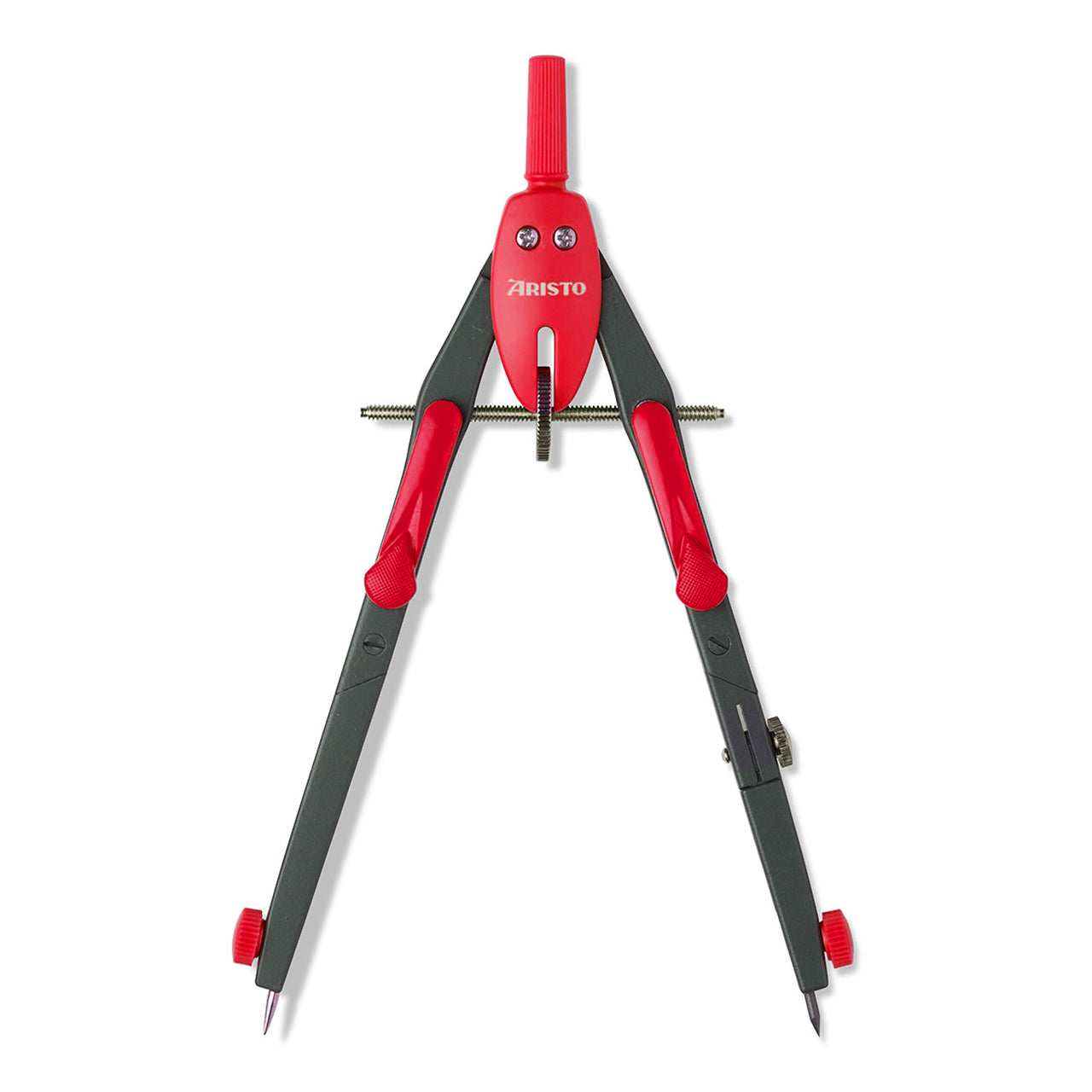 Aristo-BTS-Schnellverstell-Zirkel-Schule-NEON-rot-AR552743-20-offen-lafueliki