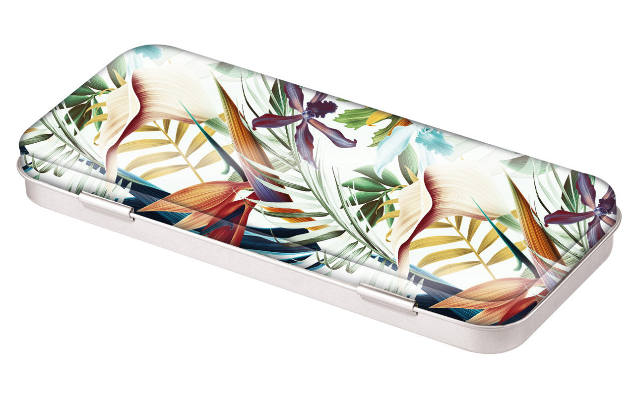 Aristo-Blechetui-Klappetui-Zirkelbox-Motiv-Blumen-AR17122-lafueliki