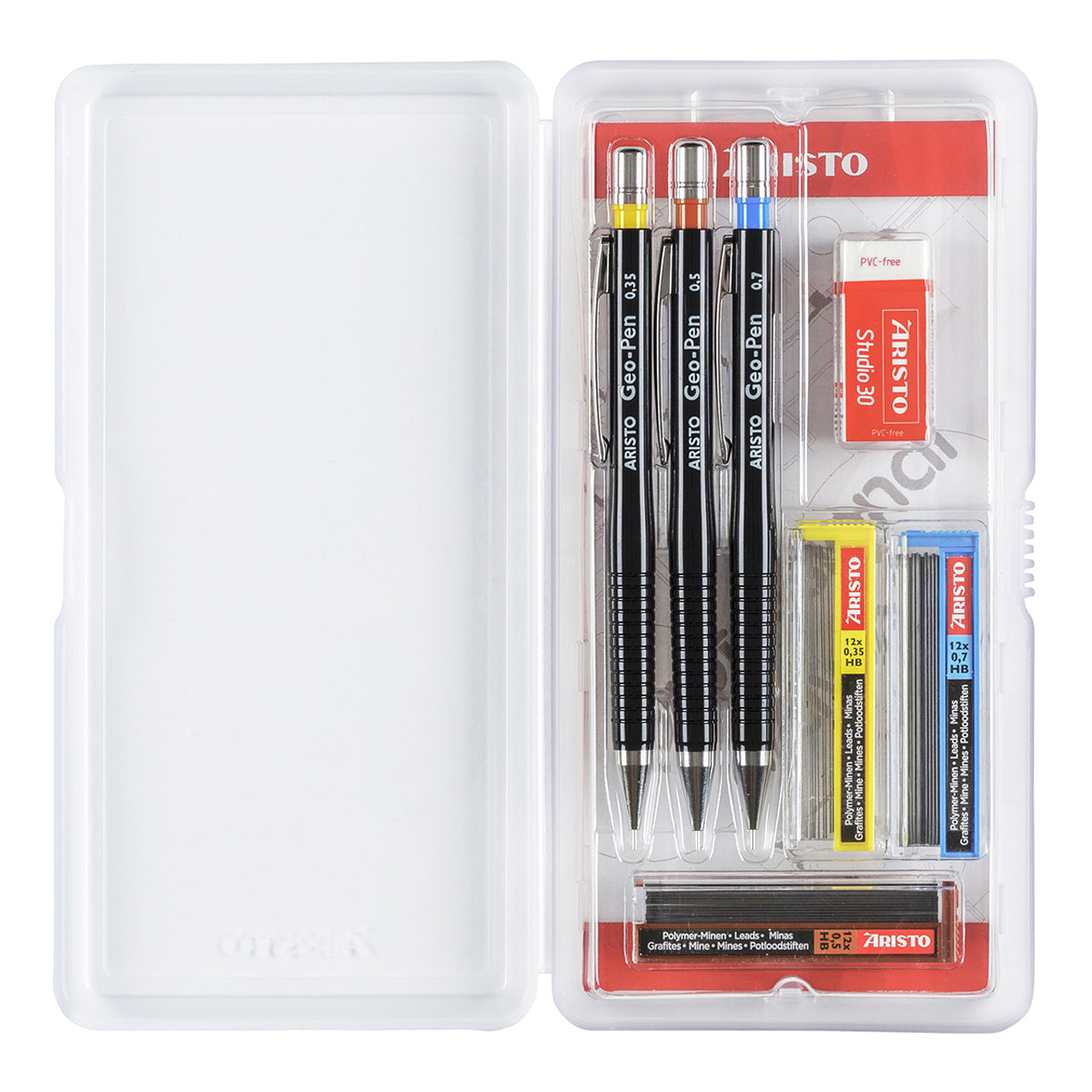 Aristo-Feinminenstift-Geo-Pen-Set-7-teilig-offen-AR85010-lafueliki