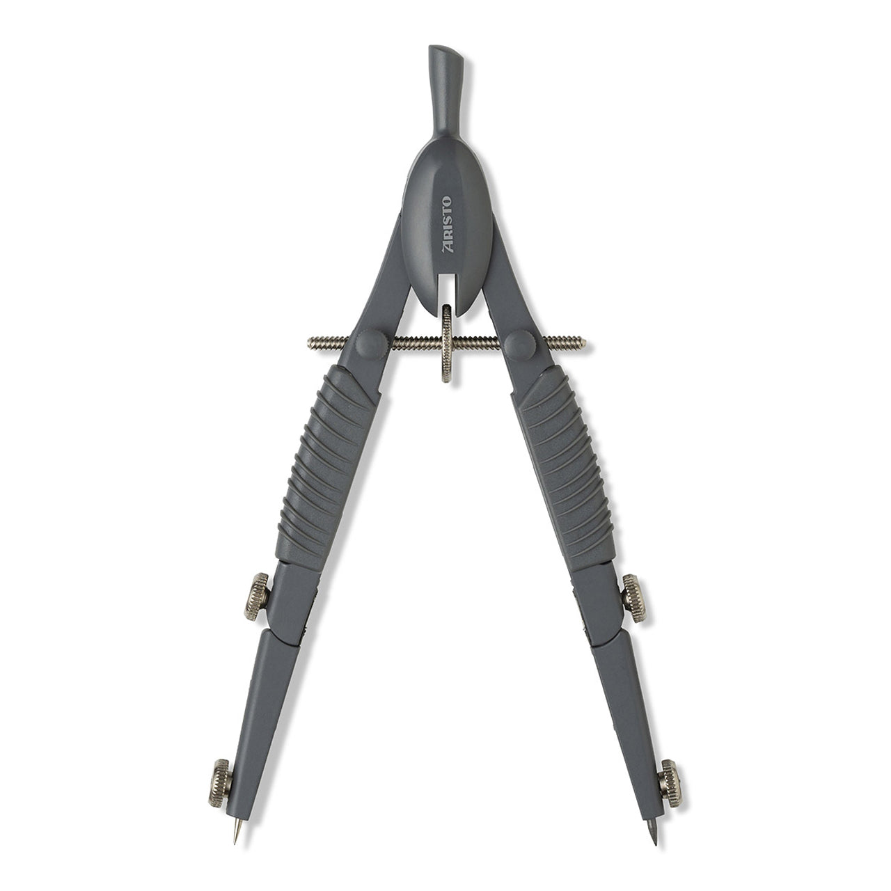 Aristo-TopLine-Schulzirkel-Linkshaender-Rechtshaender-grau-ar55816-lafueliki