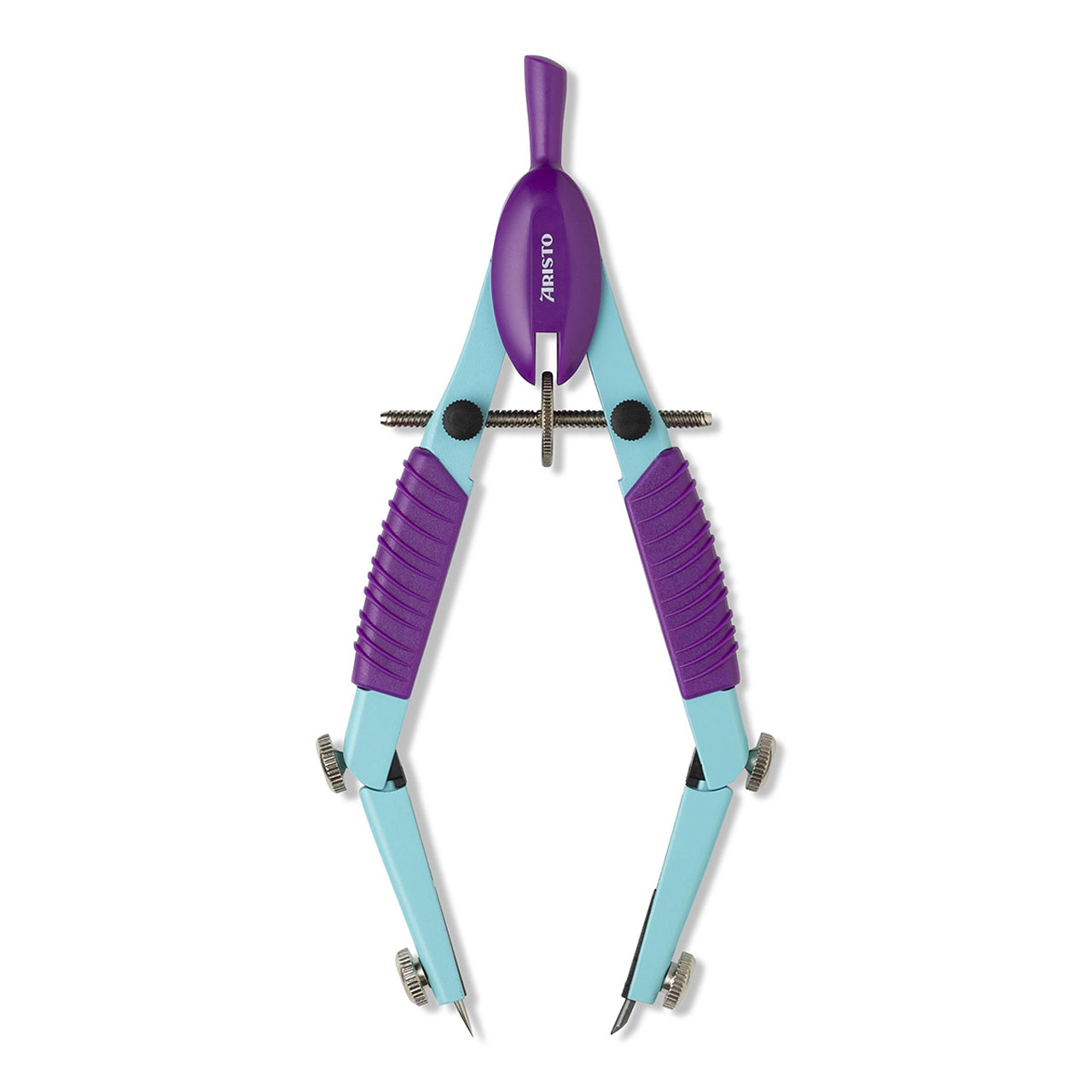 Aristo-TopLine-Schulzirkel-Linkshaender-Rechtshaender-hellblau-lila-ar5577619-gewinkelt-lafueliki