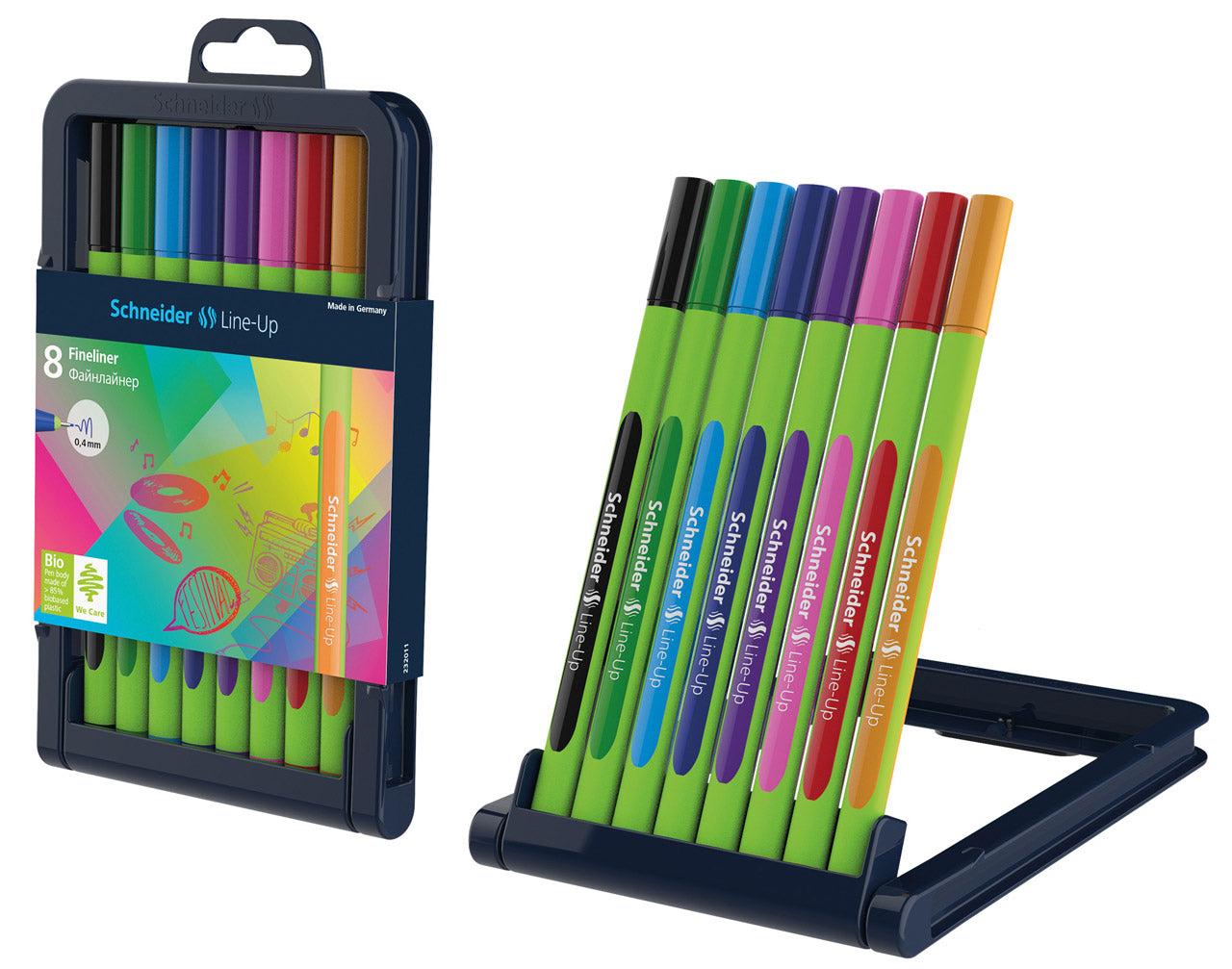 Aufsteller-Schneider-Fineliner-Line-Up