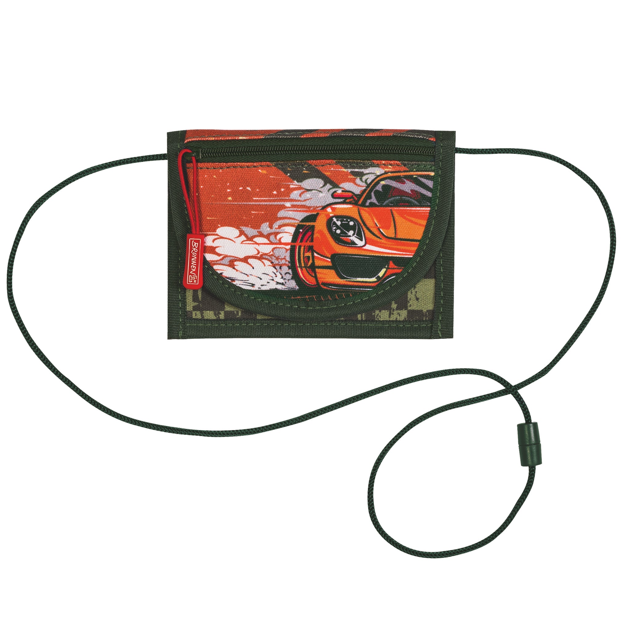 BRUNNEN Brustbeutel für Jungen · Fast Wheels · Auto