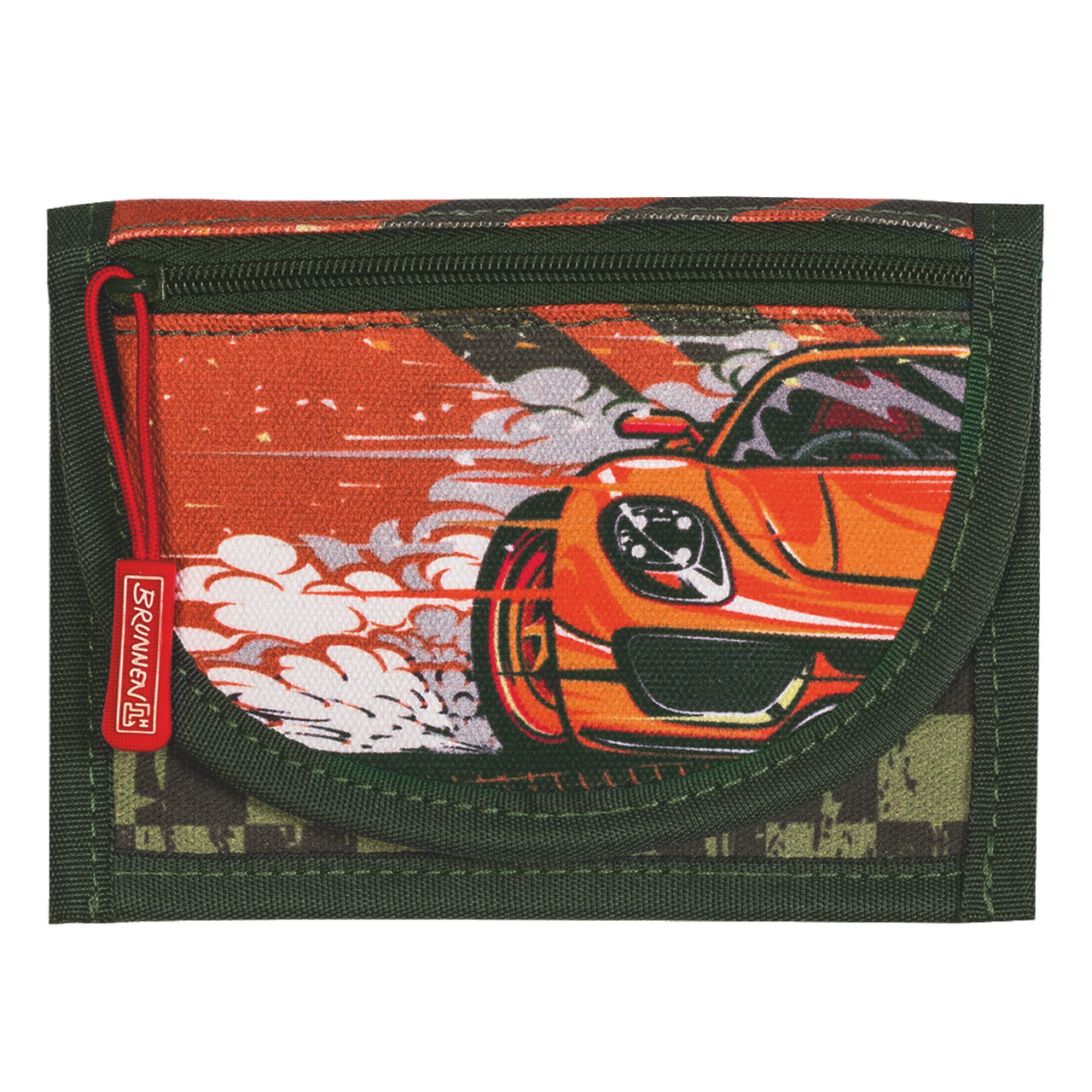 BRUNNEN Brustbeutel für Jungen · Fast Wheels · Auto