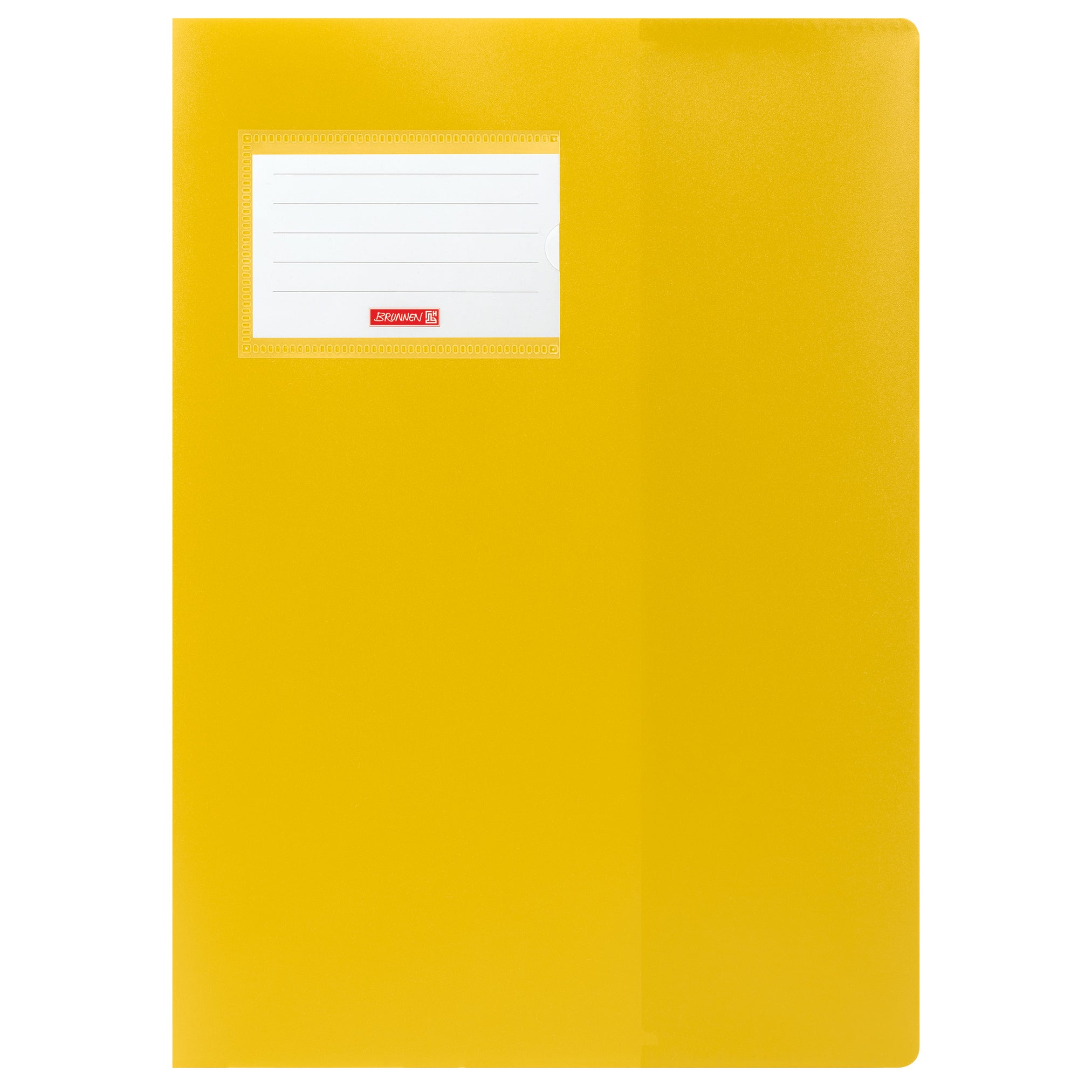 BRUNNEN Hefthülle A4 · FACT!pp Premium · mit Namensschild