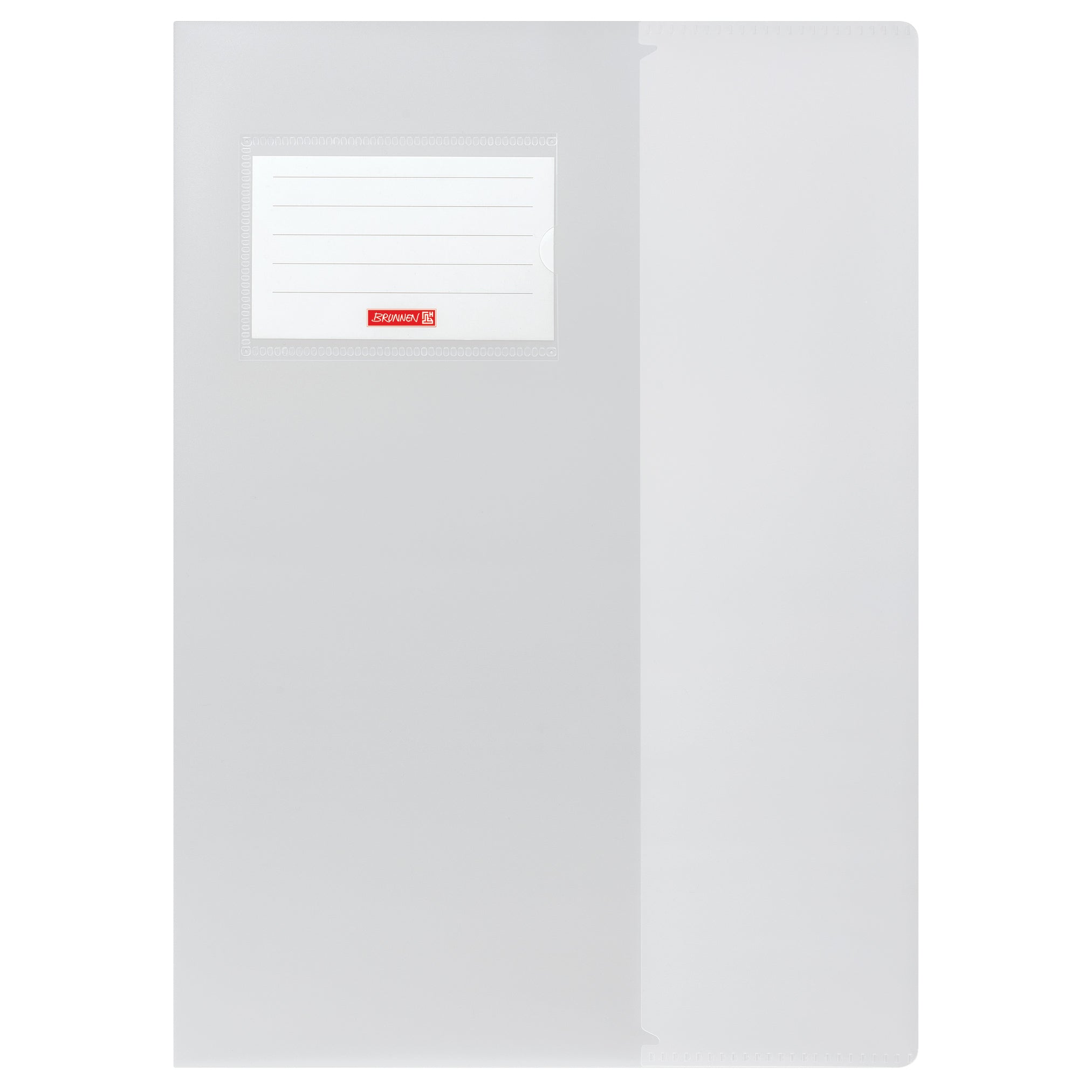 BRUNNEN Hefthülle A4 · FACT!pp Premium · mit Namensschild