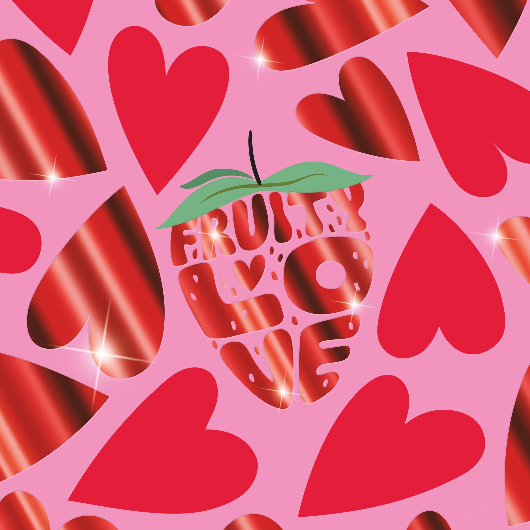 BRUNNEN Ordner A4 · breit · Fruity Love · Rosa-Rot