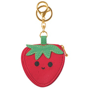 BRUNNEN Schlüsselanhänger · Fruity Love · Erdbeere · Rot-Grün