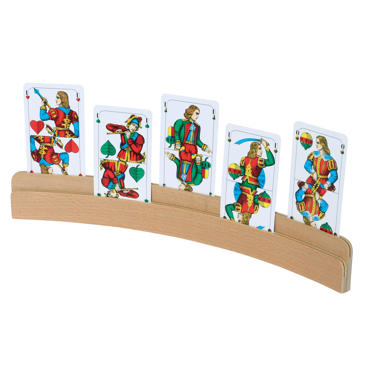 Bartl-Doppel-Kartenhalter-aus-Holz-klein-35-cm-Halter-mit-karten-lafueliki