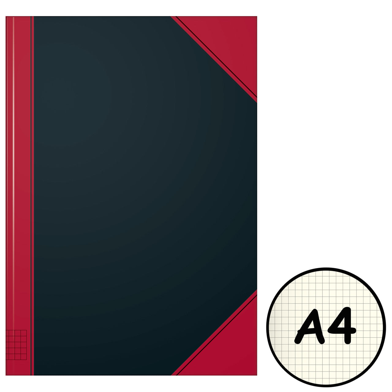Brunnen-Chinabuch-Kladde-Notizbuch-A4-kariert-schwarz-rot-865523301-kaufen-lafueliki