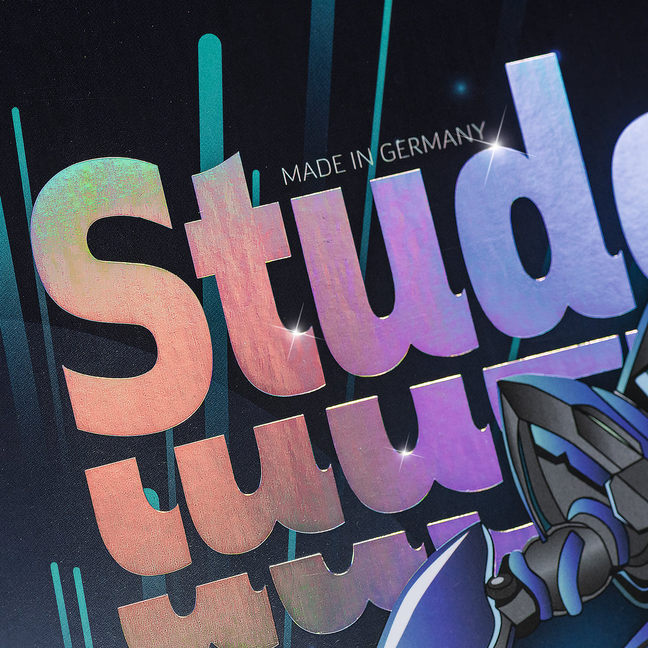 Brunnen-Collegeblock-A4-Robot-Heroes-Lin-27-liniert-Doppelrand-1067927421-ansicht-metallic-Effekt-lafueliki