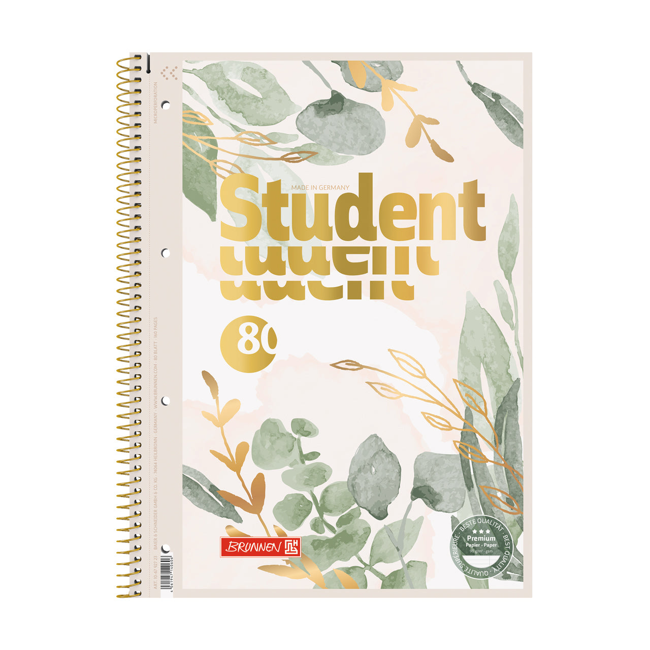 Brunnen-Collegeblock-Student-Bloom-A4-Lineatur-27-Rechtshaender-106792723-online-kaufen-lafueliki