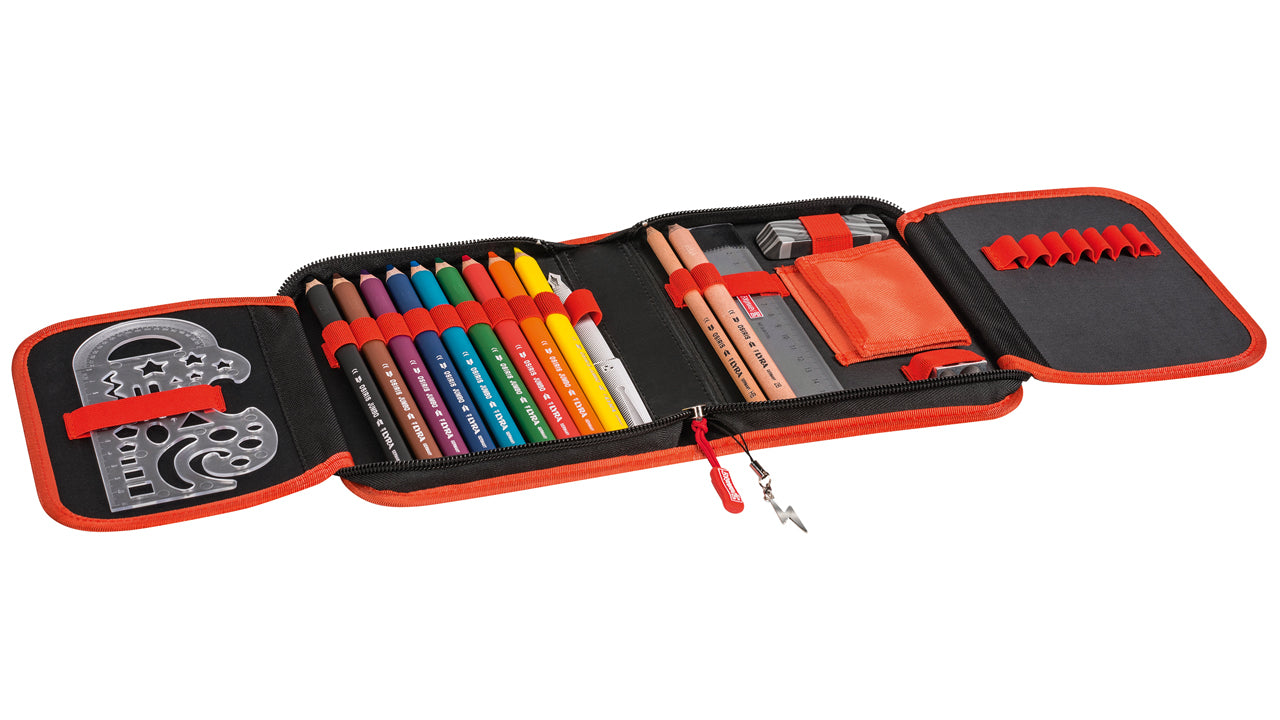 Brunnen-Federmaeppchen-2-Klappen-Ninja-power-Jungen-Fedemappe-gefuellt-1049120321-offen-lafueliki