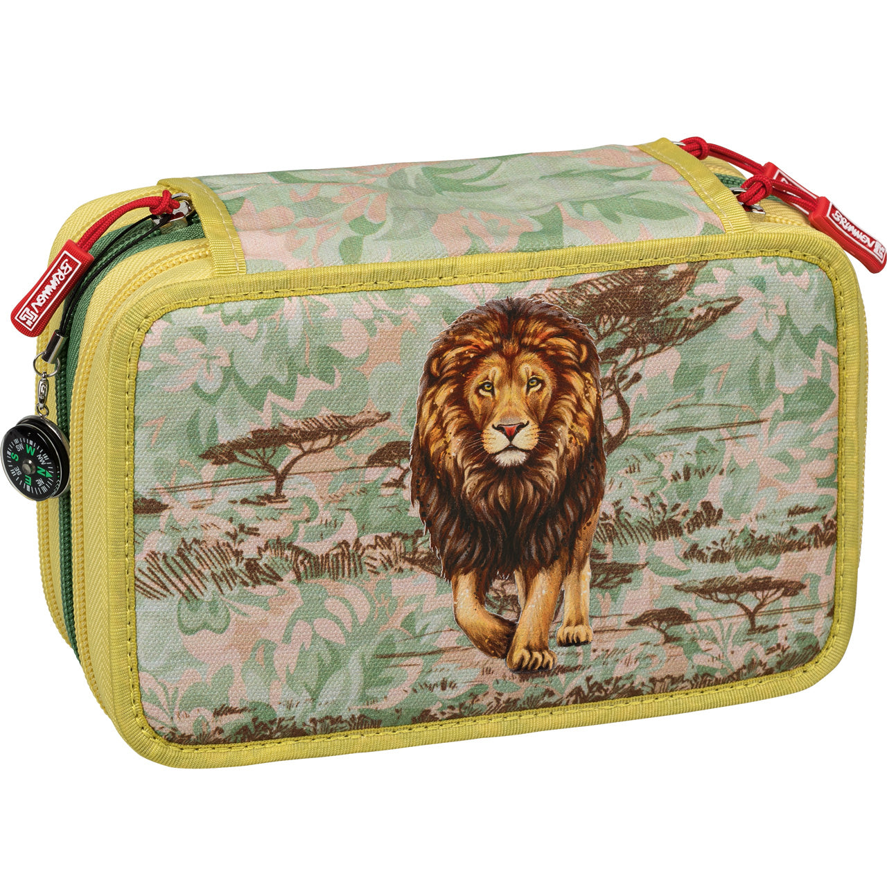 Brunnen-Federmaeppchen-3-stoeckig-Loewe-Safari-World-3-Fach-Etui-befuellt-1049121221-lafueliki