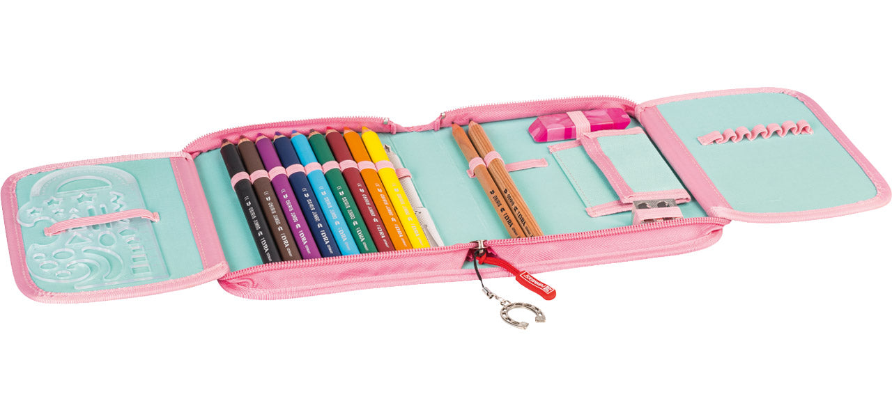 Brunnen-Federmappe-2-Klappen-Ponylove-offen-1049120742-pony-lafueliki