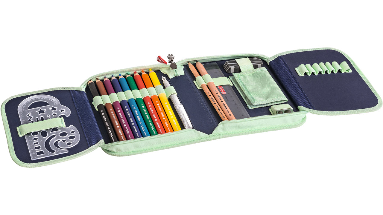 Brunnen-Federmappe-Robot-Heroes-2-Klappen-gefuellt-1049120421-ansicht-offen-innen-lafueliki