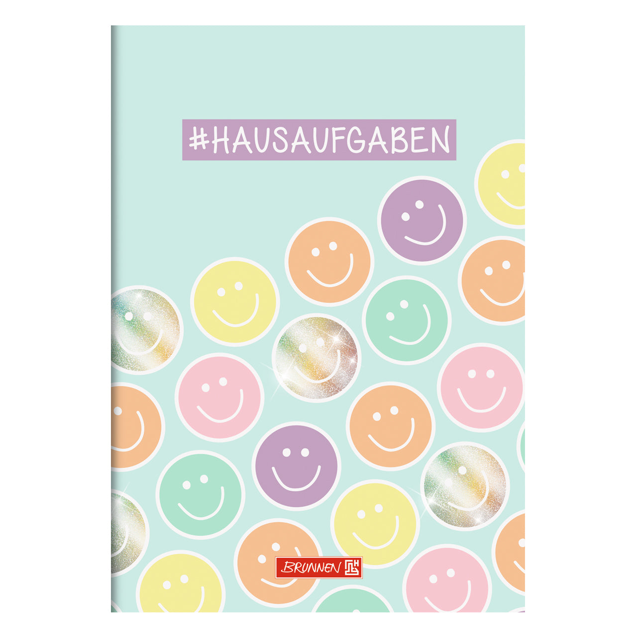Brunnen Hausaufgabenheft A5 Smile · Happy Hippie