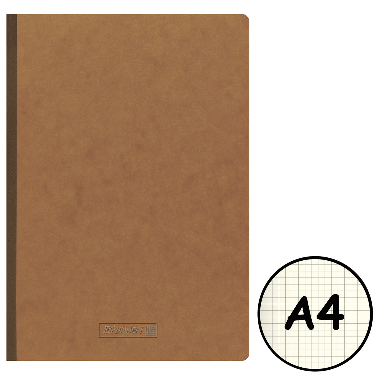 Brunnen-Kladde-FACT-plus-A4-braun-kariert-104347270-kaufen-lafueliki