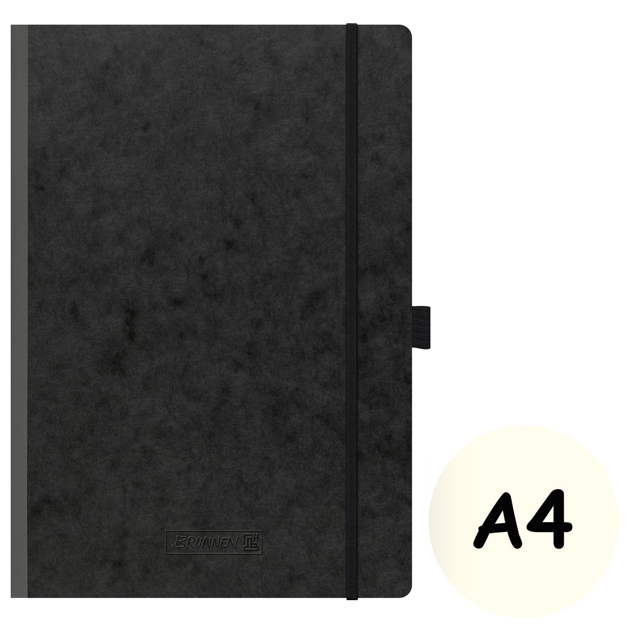 Brunnen-Kladde-FACT-plus-A4-schwarz-Gummizug-blanko-104346090-kaufen-lafueliki