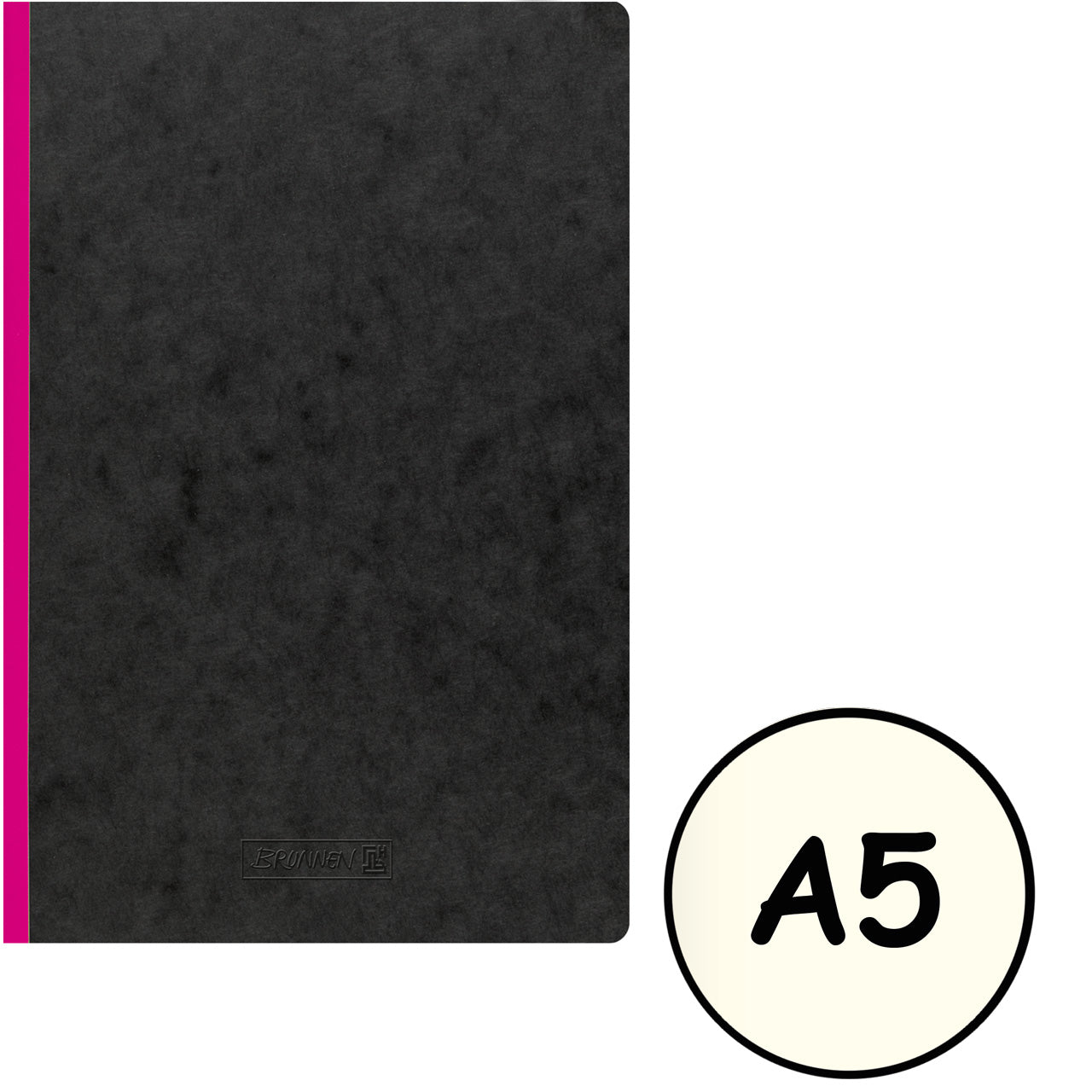 Brunnen-Kladde-FACT-plus-blanko-A5-pink-104357095-lafueliki