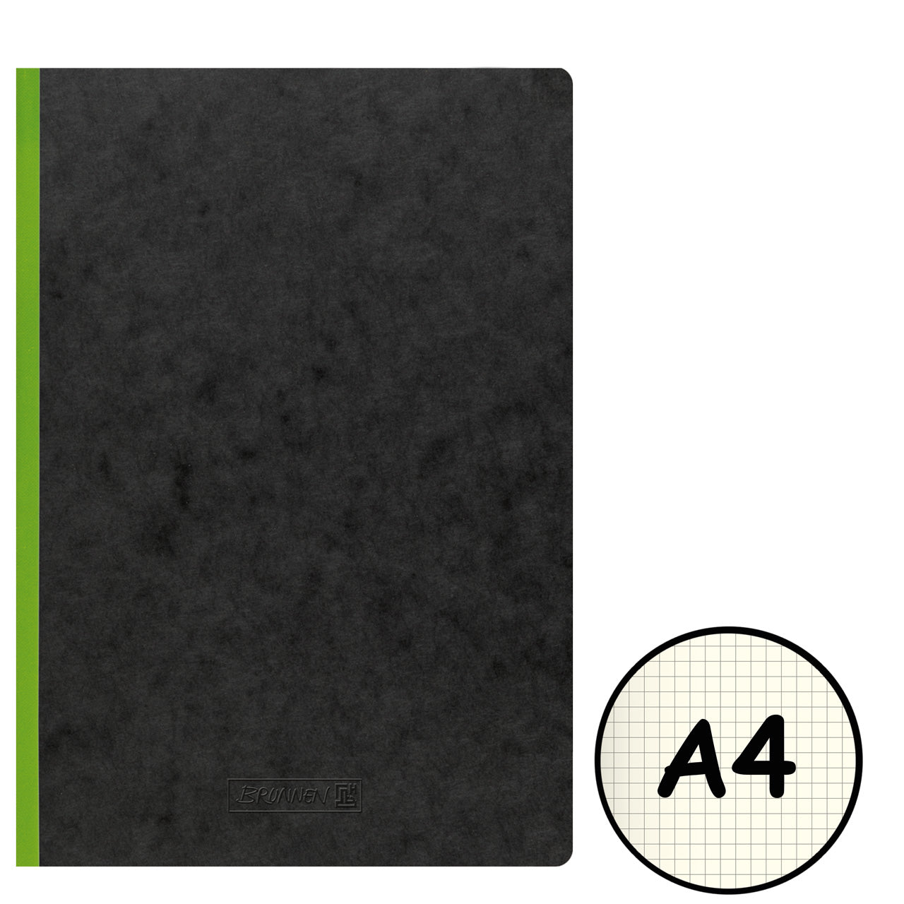 Brunnen-Kladde-FACT-plus-kariert-A4-gruen-104347295-lafueliki