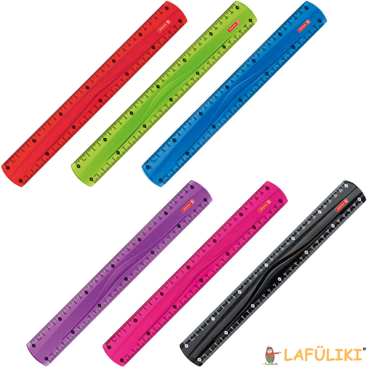 Brunnen-Lineal-30cm-colour-code-lafueliki