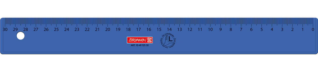 Brunnen-Linkshaender-Lineal-30-cm-blau