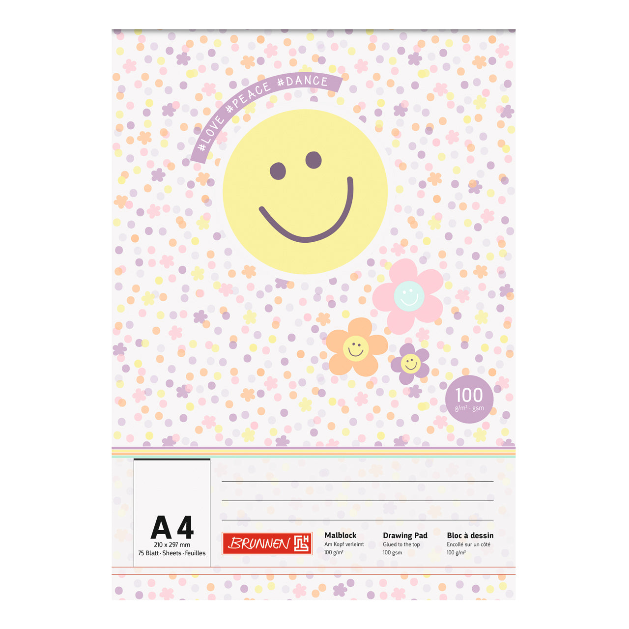 Brunnen-Malblock-A4-Smile-Happy-Hippie-blanko-1047408422-Schulbedarf-kaufen-lafueliki