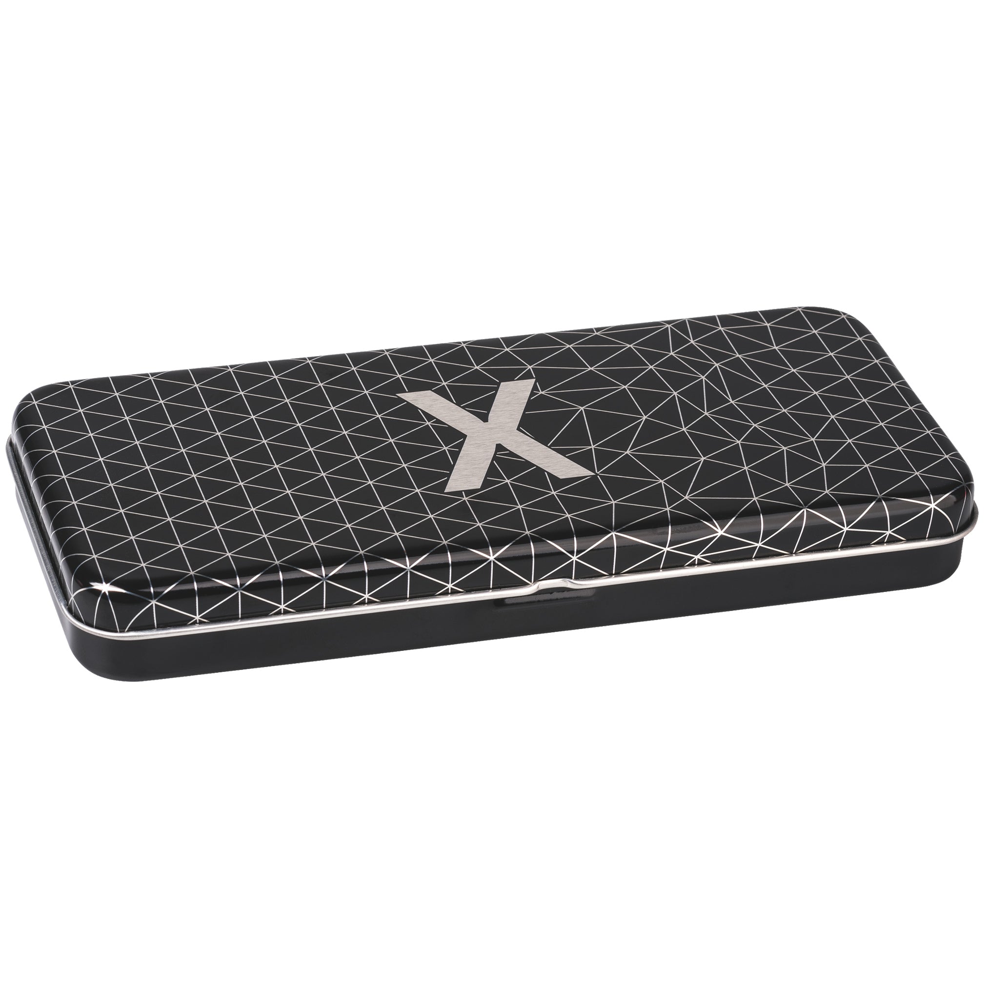 Brunnen Metall-Etui Xtreme · Stiftebox Schwarz – mit Einsatz