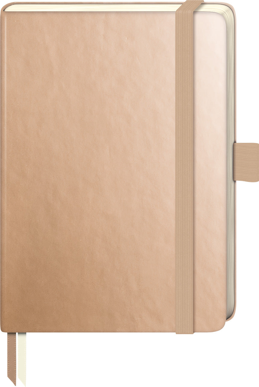 Brunnen-Notizbuch-A6-Kompagnon-Metallic-dotted-gold-105553891-rueckseite-lafueliki