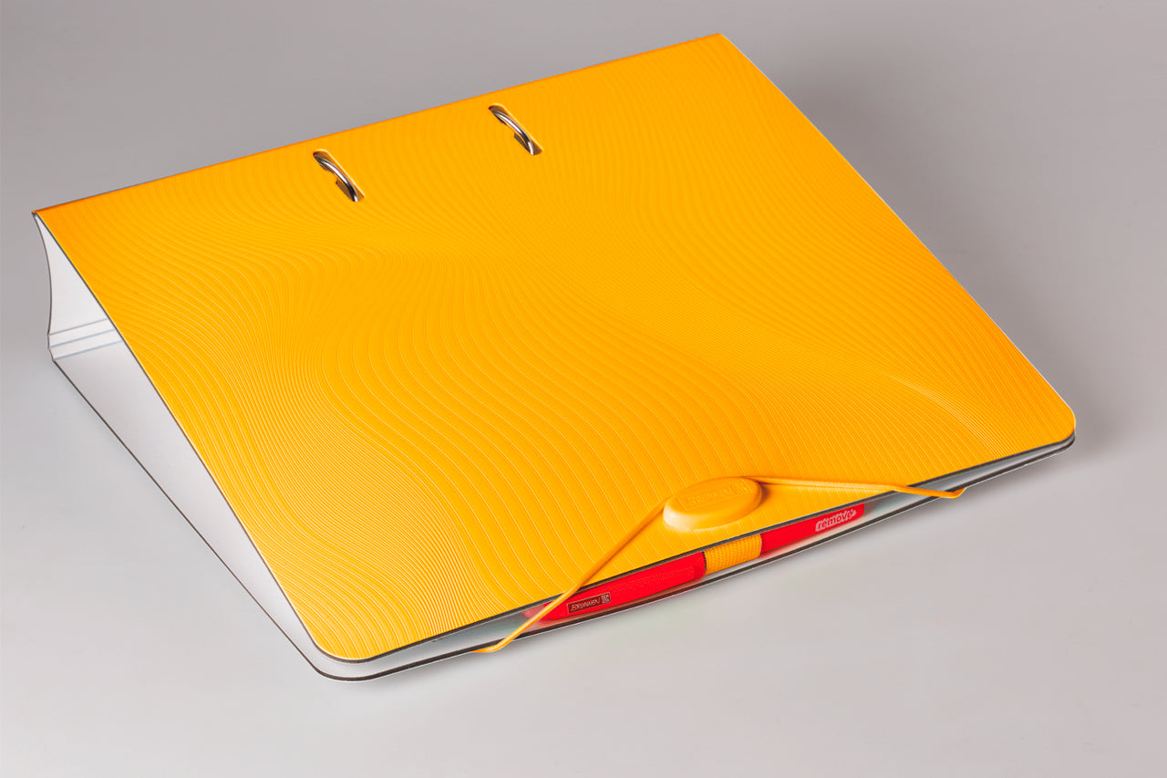 Brunnen-Ordner-Wave-Colour-Code-A4-Kunststoff-7cm-gelb-102043710-lafueliki