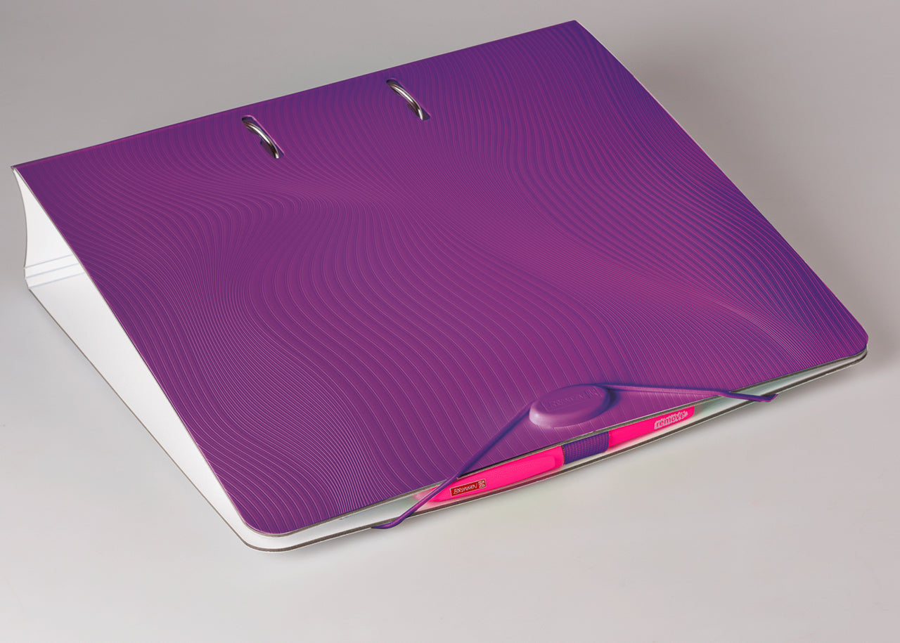 Brunnen-Ordner-Wave-Colour-Code-A4-Kunststoff-7cm-lila-102043760-lafueliki