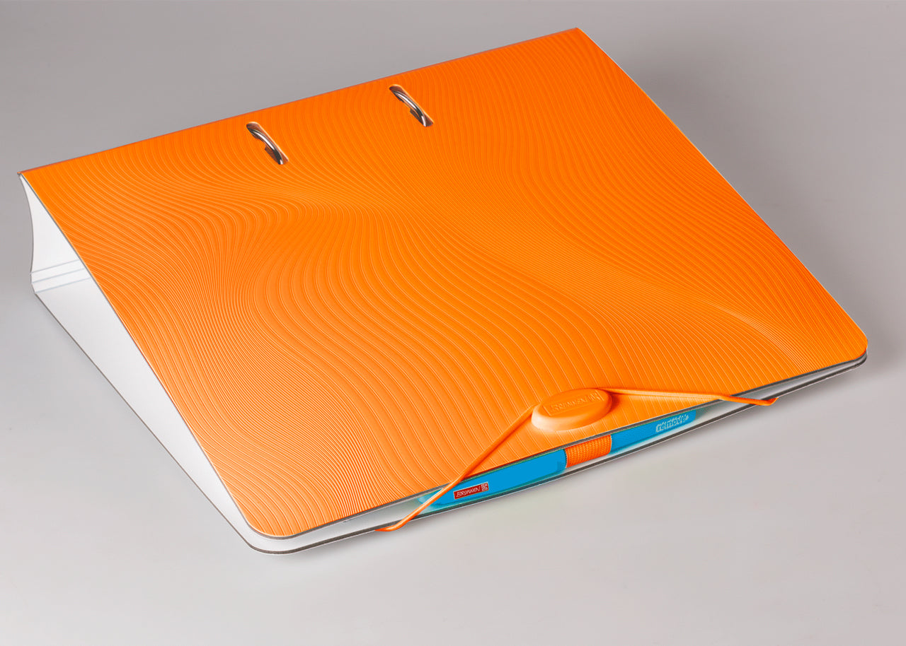 Brunnen-Ordner-Wave-Colour-Code-A4-Kunststoff-7cm-orange-102043740-lafueliki