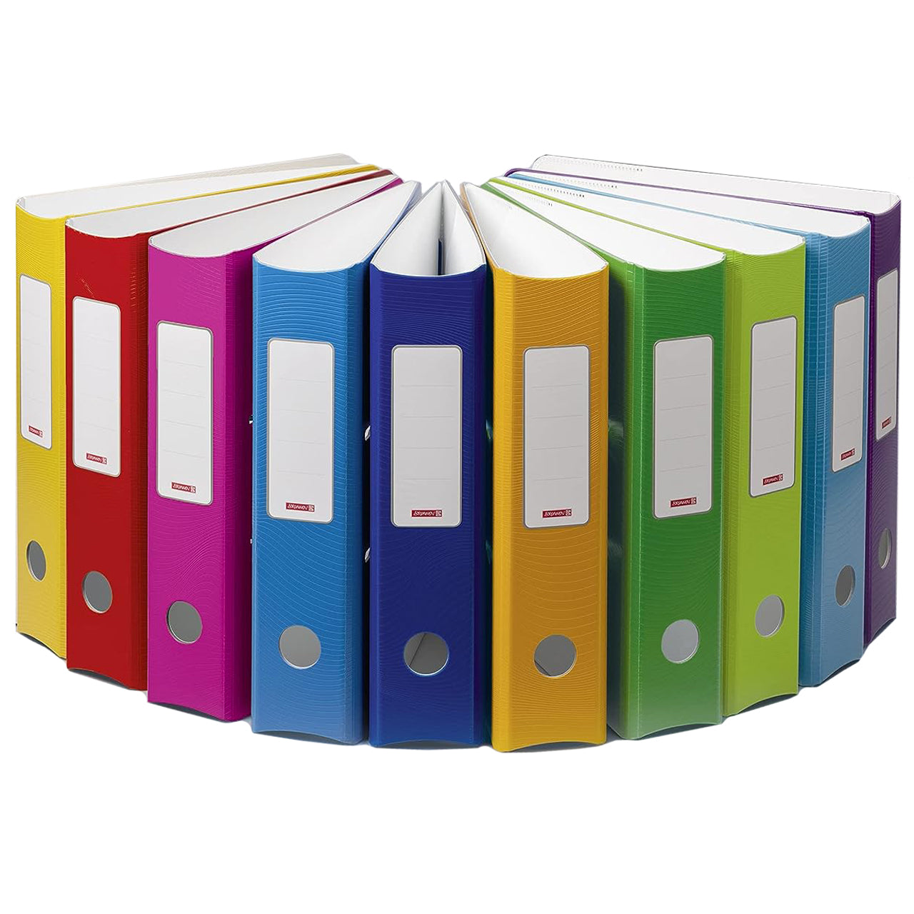 Brunnen Ordner Wave · Colour Code · 7 cm breit