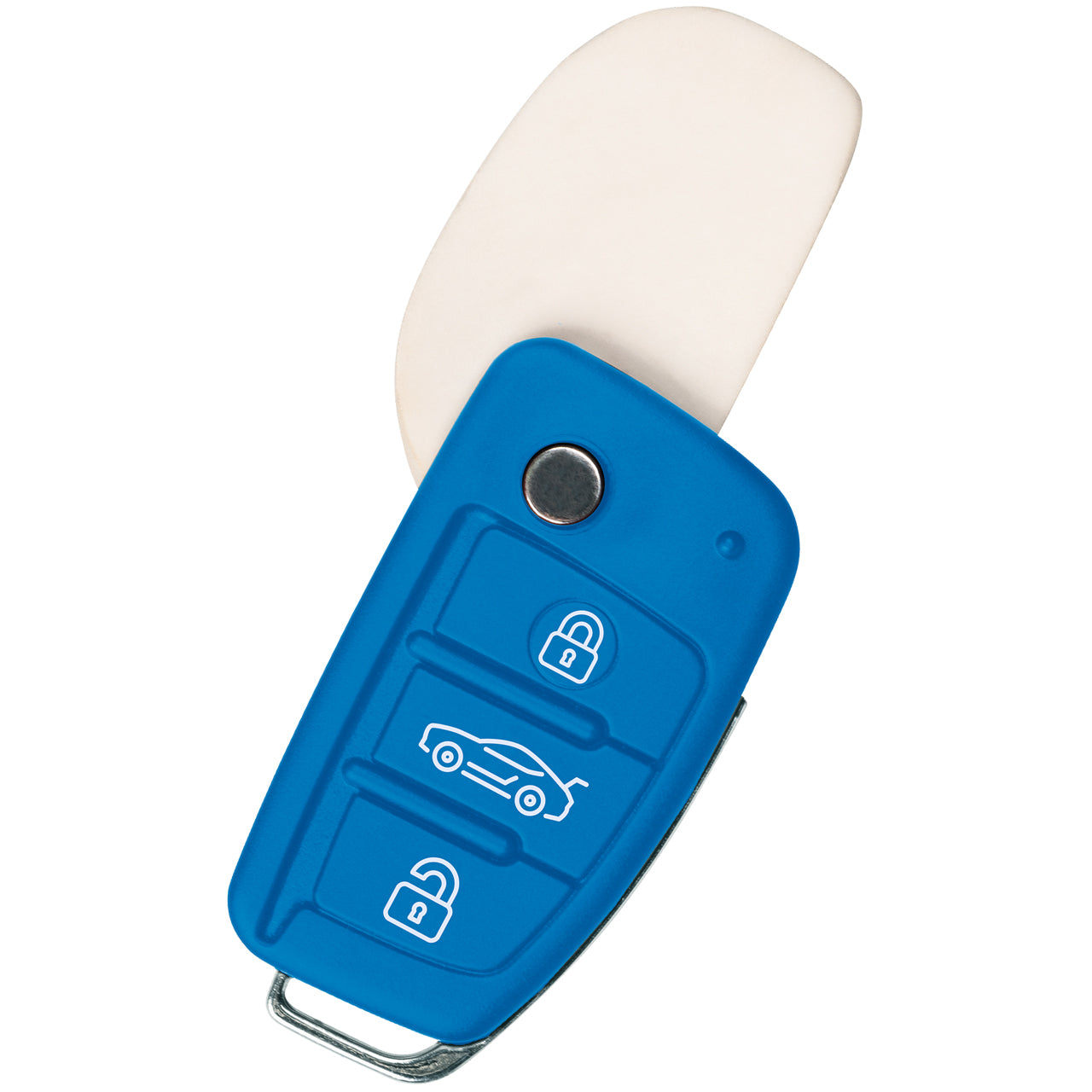 Brunnen-Radiergummi-Autoschluessel-Fernbedienung-blau-102741732-offen-lafueliki