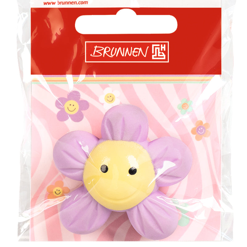 Brunnen-Radiergummi-Happy-Hippie-3D-lila-1029887422-ovp-kaufen-lafueliki