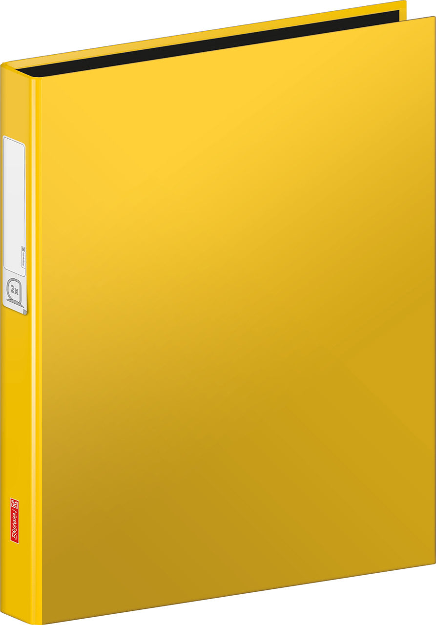 Brunnen-Ringbuch-A4-2-Ringe-106552110-gelb