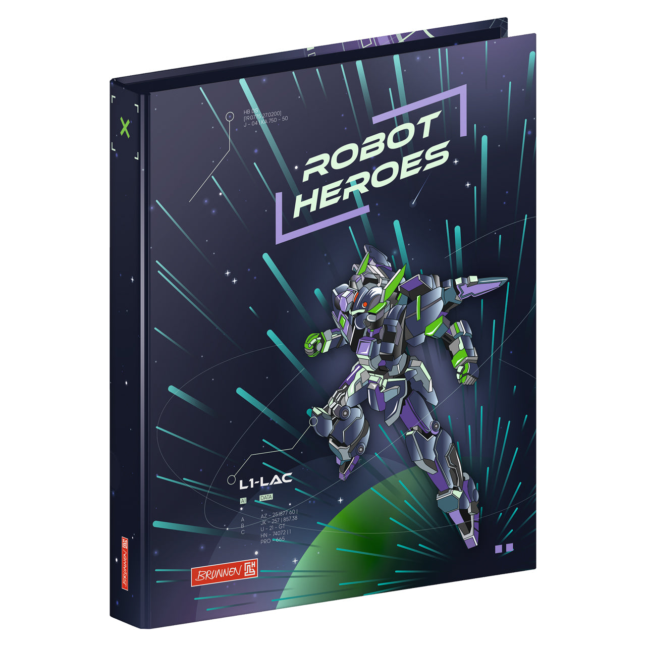 Brunnen-Ringbuch-A4-schmal-Motiv-Robot-Heroes-1065580421-Ringordner-kaufen-lafueliki
