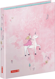 Brunnen-Ringbuch-Ordner-A4-Einhorn-Prinzessin-schmal-2ringe-1065580842-lafueliki