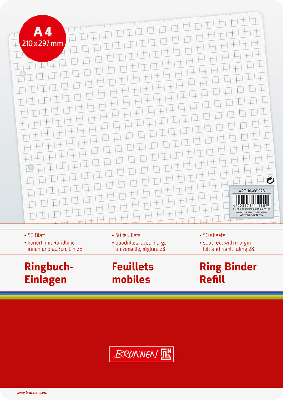Brunnen-Ringbucheinlagen-A4-kariert-Lineatur-28-mit-Rand-4-fach-gelocht-1066928-lafueliki