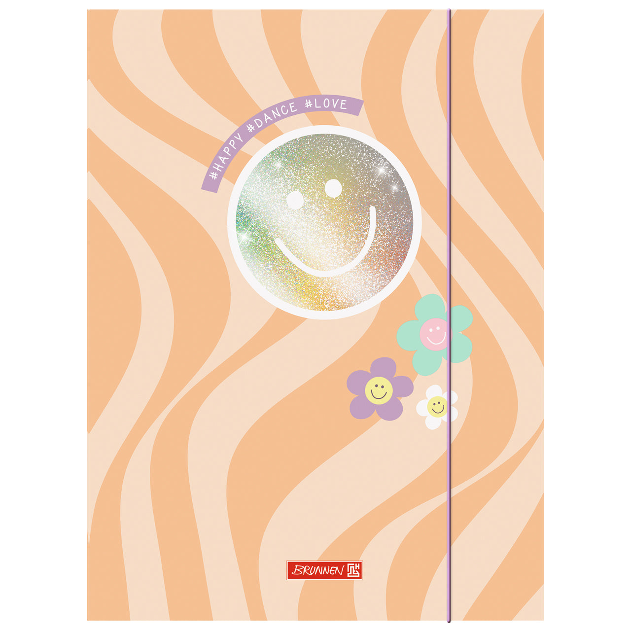 Brunnen-Sammelmappe-A3-Smile-Happy-Hippie-Gummizug-1047030422-Schulbedarf-lafueliki