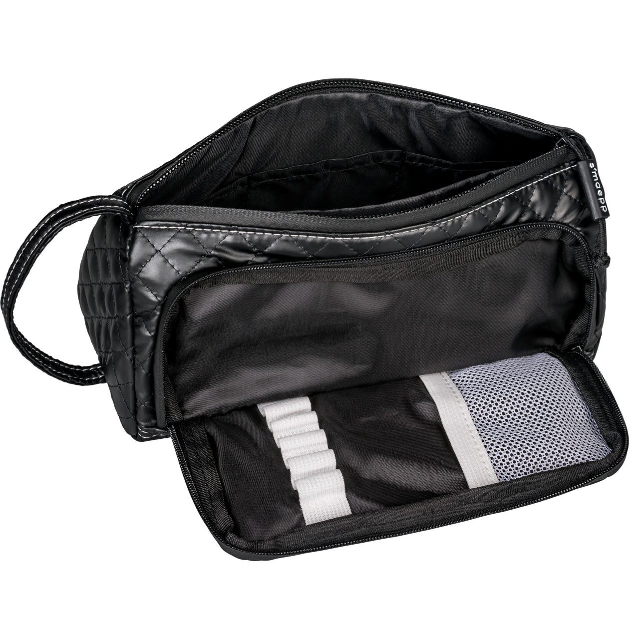 Brunnen-Schlamperetui-Schlampermaeppchen-L-smaepp-Puffy-Bag-schwarz-offen-1049239008-lafueliki