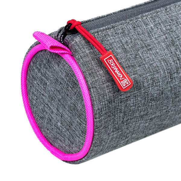 Brunnen-Schlamperetui-rund-Stone-grau-pink-neon-104911501-lafueliki