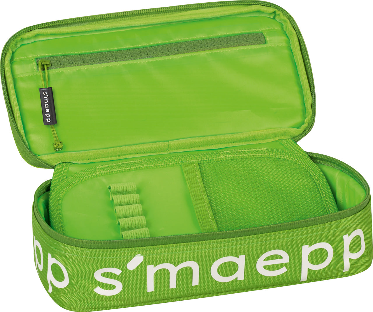 Brunnen-Schlampermaeppchen-smaepp-XL-Colour-Code-gruen-kiwi-offen-Schlamper-Etui-104924052-lafueliki