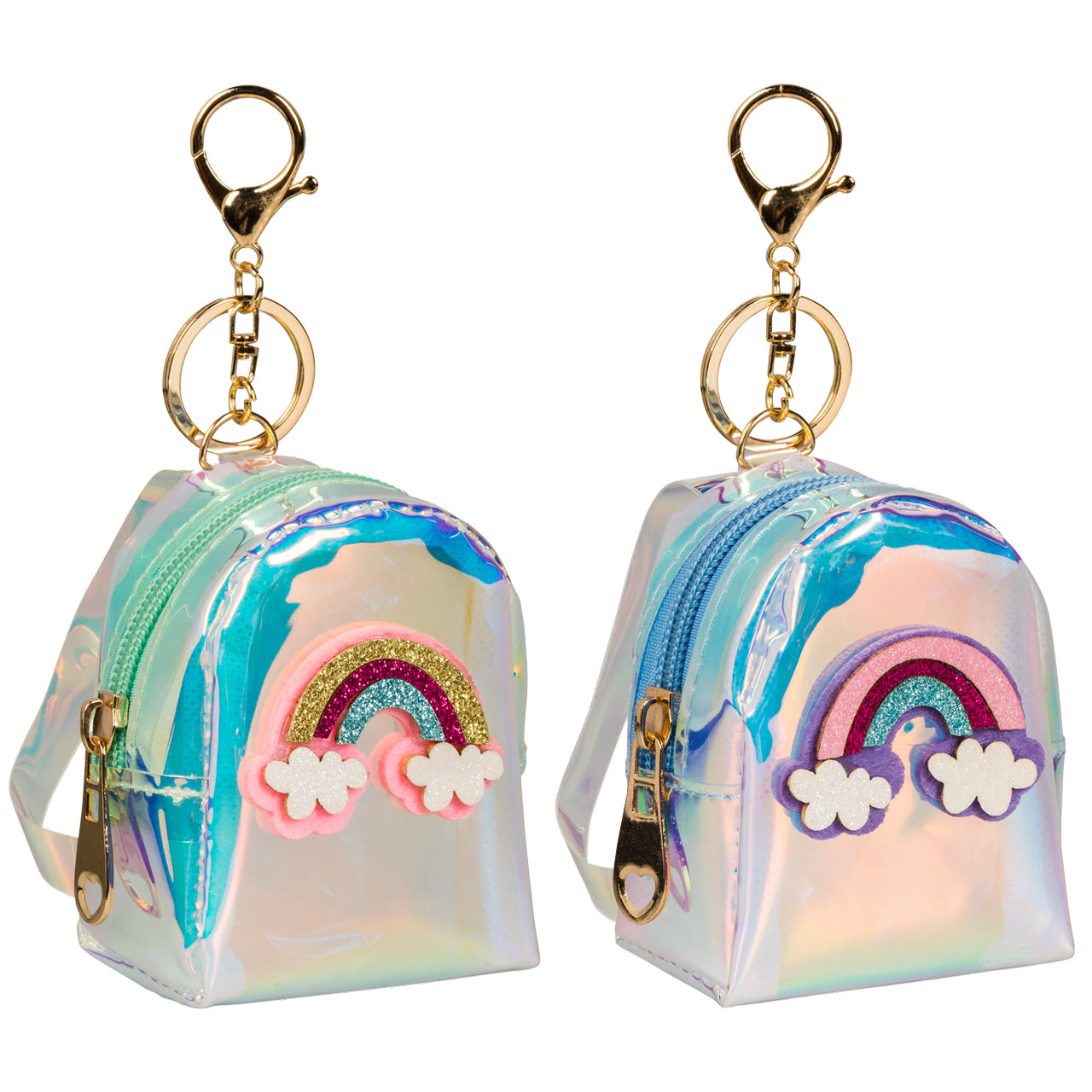 Brunnen-Schluesselanhaenger-Rucksack-silberfarben-regenbogen-102730918-online-kaufen-lafueliki