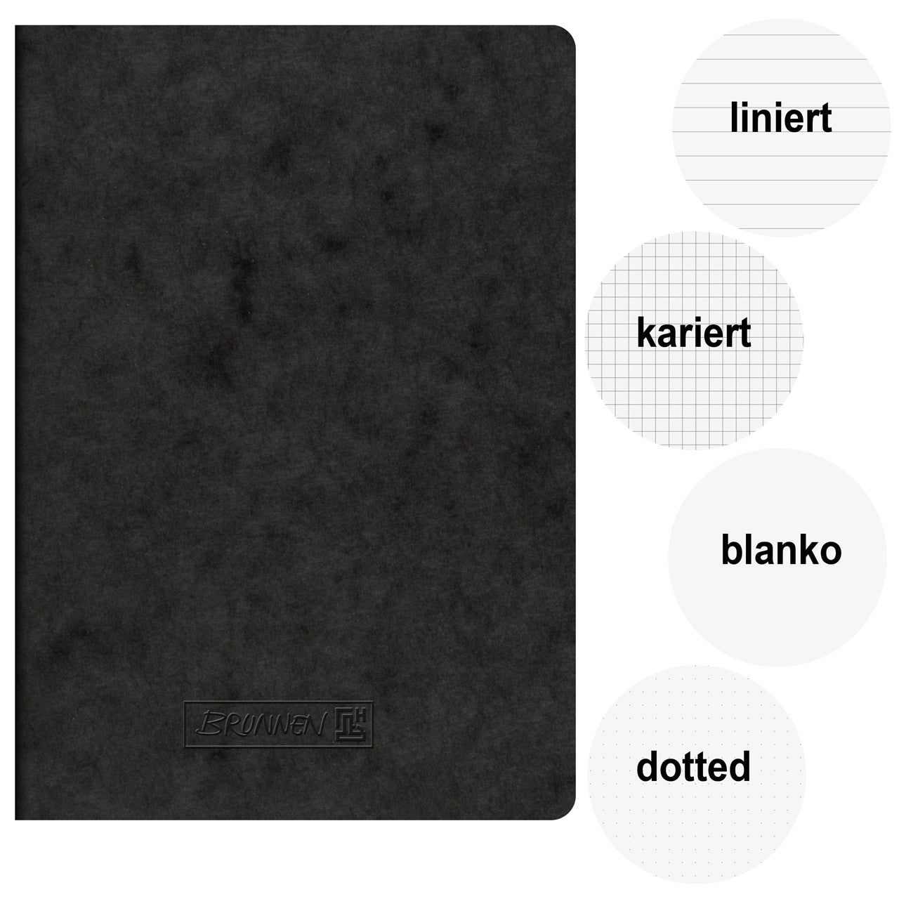 Brunnen-Schreibheft-A5-FACT-plus-dickes-heft-liniert-dotted-blanko-kariert-lineaturn-online-kaufen-lafueliki