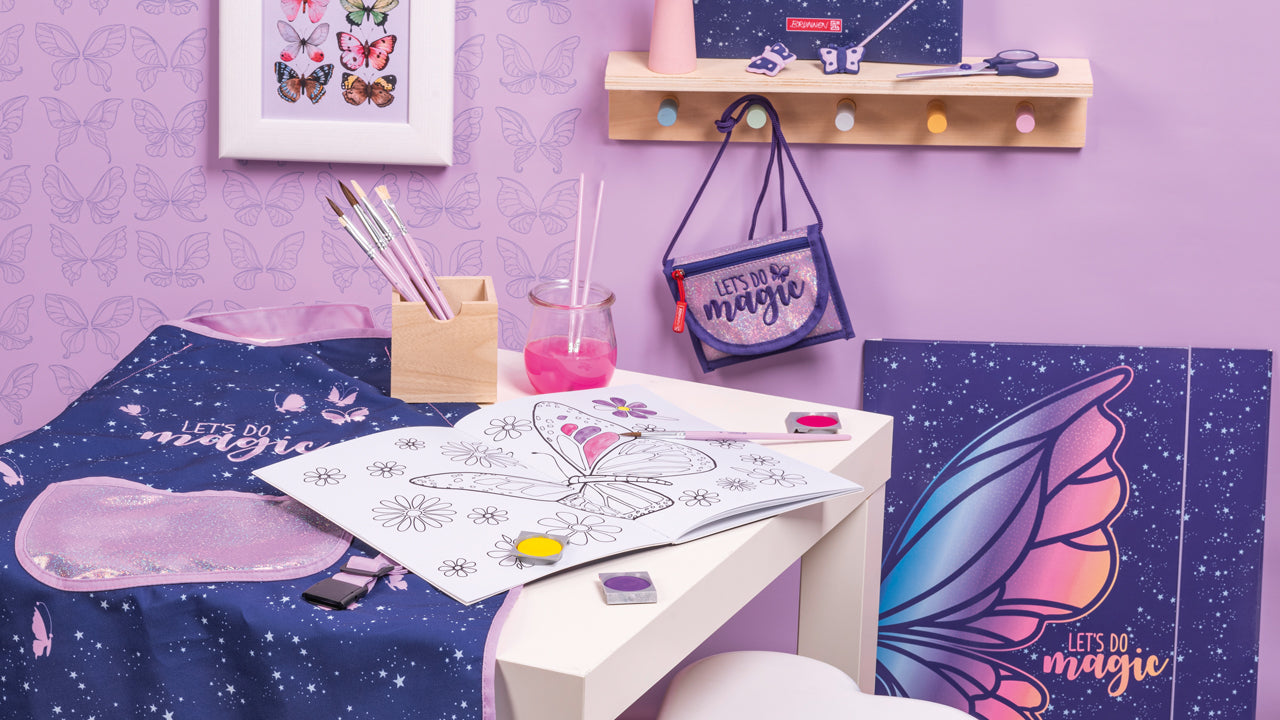 Brunnen-Schulbedarf-2024-Motiv-Schmetterling-Magic-Butterfly-fuer-Maedchen-lafueliki